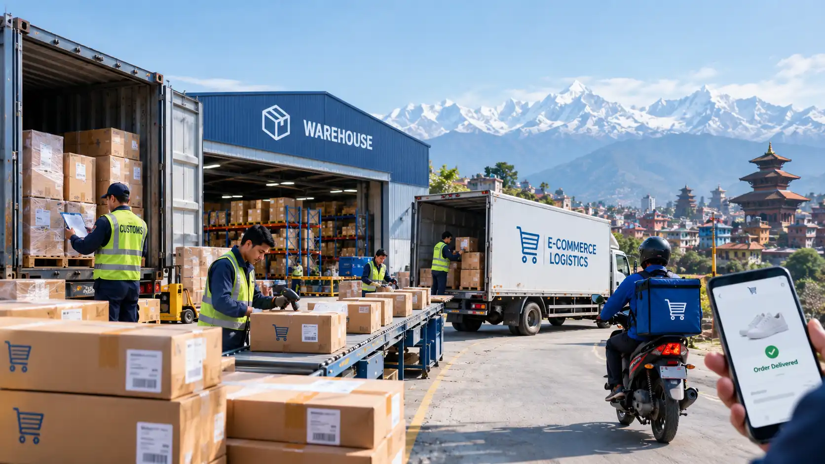 Ecommerce Logistics in Nepal: Getting Online Orders From Warehouse to Doorstep