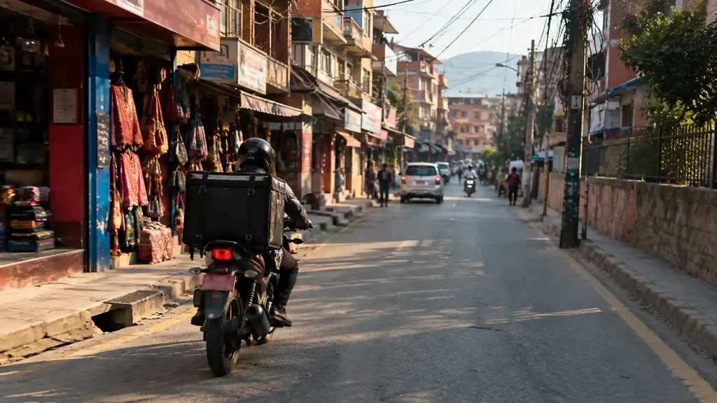 Last-mile courier delivery for ecommerce logistics in Nepal