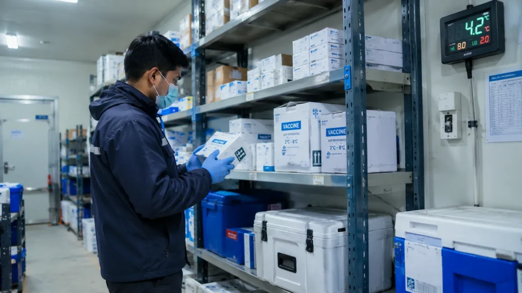 Cold chain warehousing for pharma and healthcare logistics in Nepal